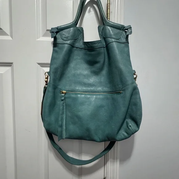 Foley + Corinna Teal Shoulder/crossbody leather Bag - Picture 4 of 13